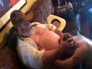 Cowboy Dad Blows Bear