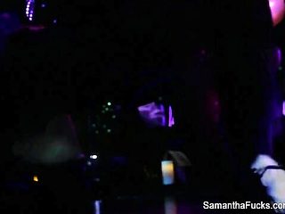 Samantha Saint&#039;s dancing action by PUBA