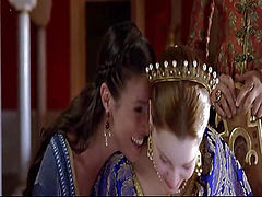 Esther Nubiola and Ingrid Rubio both nude in hot sex scenes including one threesome scene, and showing us their bare breasts, booty and bush.From Tirante el Blanco (AKA The White Knight).