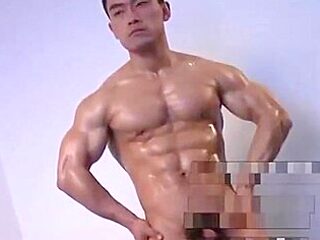 A Chinese Super Muscle Stepdaddy Naked Photoshoot (meil...