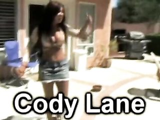 Gambling Cody Lane - brunette scene - Homegrown Video