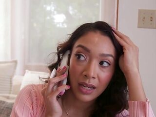 Stepdad takes his stepdaughter's tight little butt...