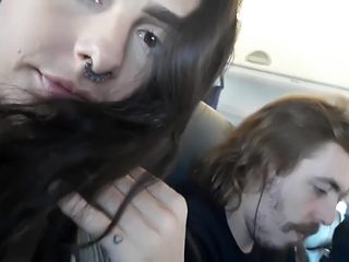 Dreadhot - P06 Public At Airplane Masturbating And Hanj...