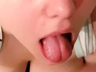 Homemade Cum Swallow Compilation - Close Up Blowjob &am...