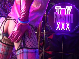 Toypleasurexxx - Sissy pinkish and marionette crimson a...
