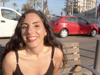 Brunette latina couple with sexy Linda Del Sol