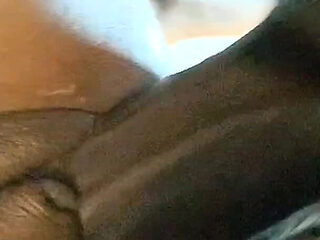 Petite Babe Get on Her Knees to Suck and Worship BBC Ge...