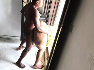 Neighbors Watch Us Fuck Doggystyle - Big Ass BBW Homema...