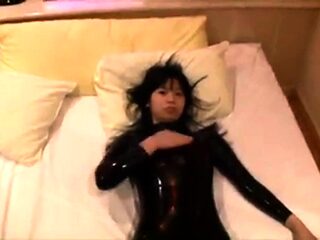 Japanese amateur Asian in lingerie fucked in high def