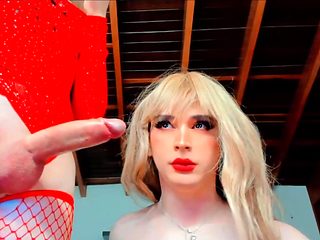 Shemale Gets Pounded Hard Bareback from Behind