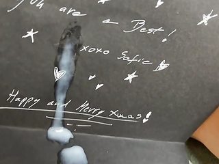 Sexy Santa Girl Hard Balls Play Precum Dripping Edging ...