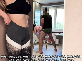 Hot Russian Stepmom Fucks Me After Girlfriend - Arina M...