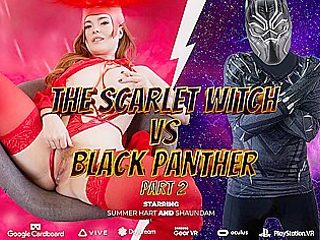 Black Panther And Summer Hart - Scarlet Witch Vs