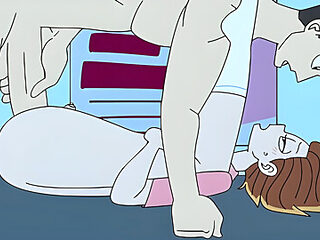 Car Toon In First Time Sex With Femboy Addison - Lockdo...