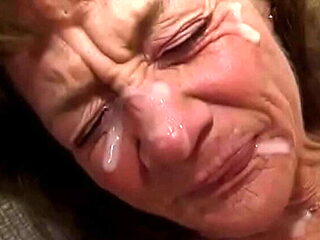 Crazy Old Hag Gangbang - Hardcore Granny Fuck with Faci...