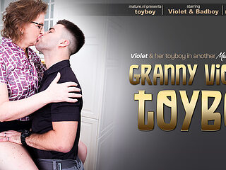 This Bad Boy Is Fucking Horny Shaved Granny Violet C. I...