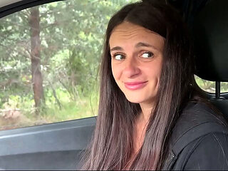 Modest Brunette Kate Rich Shows Tits &amp; Opens Ass fo...