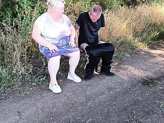 Neighbor MILF sucks my dick deep in park until I cum in...