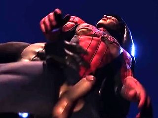 Venom use spiderman like a toys