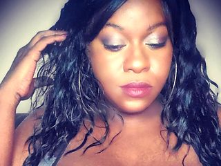 Ebony BBW Melody Melons Solo