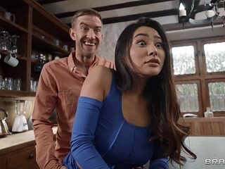 Brother Bangs The Bride-To-Be: Danny D Drills Petite Br...