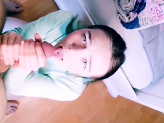 Pleasing My Boyfriend With A Blowjob 5 Min