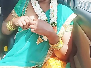 Telugu Dirty Talks Car Sex, Telugu Saree Aunty Romantic...