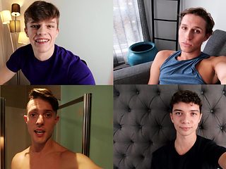 masked man and teen boy in the hot erotic gay scene