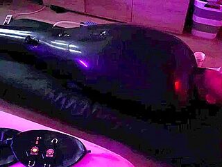 Wife Punishes Her Husband-Slave in Full-body-Inflate La...