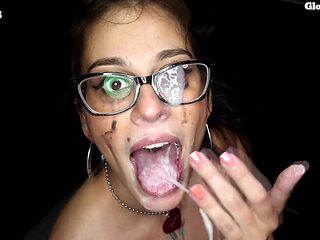 Girls swallow cum in their holes, a hot compilation.