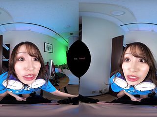 Asian naughty chick VR porn
