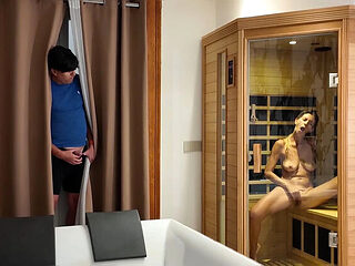 Italian Aunt Catches Young Men&#039;s Naked Sauna Plot ...