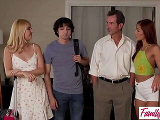 Step Mom Swap: Hot MILFs Aaliyah Love &amp; Vanna Bardo...
