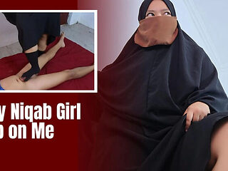 Hijab Stepsister Footjob with Cum on Socks - Minokiiko ...