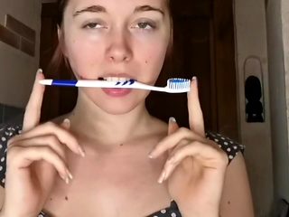 I Dildo Myself With My Toothbrush Oops Its Slipping