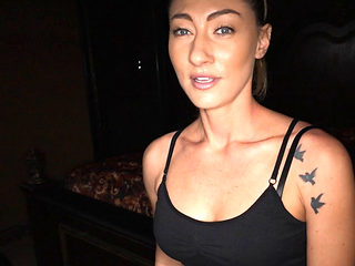 POV scene with immersive fucking and a hot bitch too