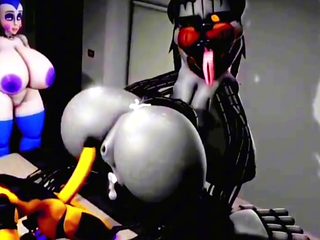 3d animated fnaf characters are vigorously fucking with...