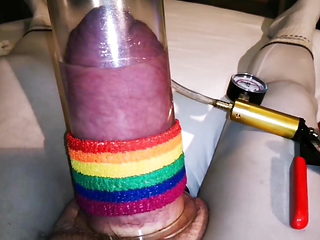 A Very Close up Pumping