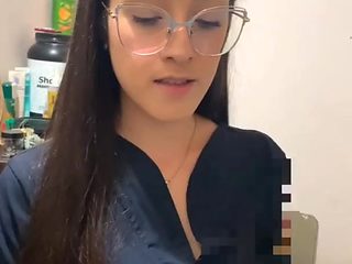 Nurse Student plies her trade by using her nice slim body