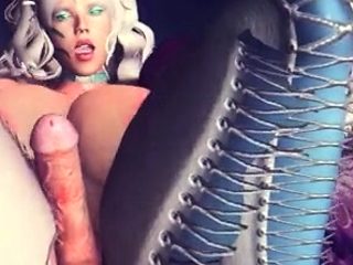 Close up cock jerking solo