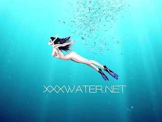 Minnie&#039;s pussy fucking xxx by Underwater Show
