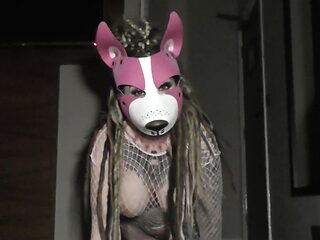 Hot chubby milf with long hair and huge boobs