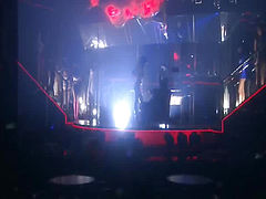 Amelia Cooke does very hot dance at strip club, then we see topless making out with a guy and then rides him before they end up in bed. From Tilt.