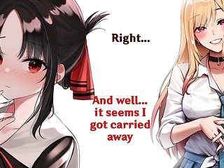 Trapped in Marin and Kaguya&#039;s hentai Joi project: ...
