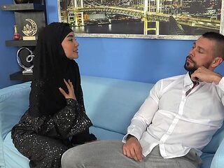 She wants to pay for the visa with her hot sexy body