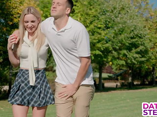 Milf in Short Skirt Micky Muffin Massages Date&#039;s D...