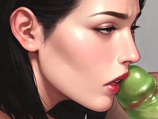 Slut Was Sucking a Small Cock with a Condom Then the Co...