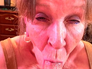 Pov Of Granny Sucking Your Cock! -cm