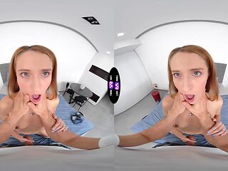 Virtual Reality: Luciana's Trimmed Pussy in Missio...