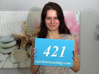 Flattering Peach Delina's brunette porn